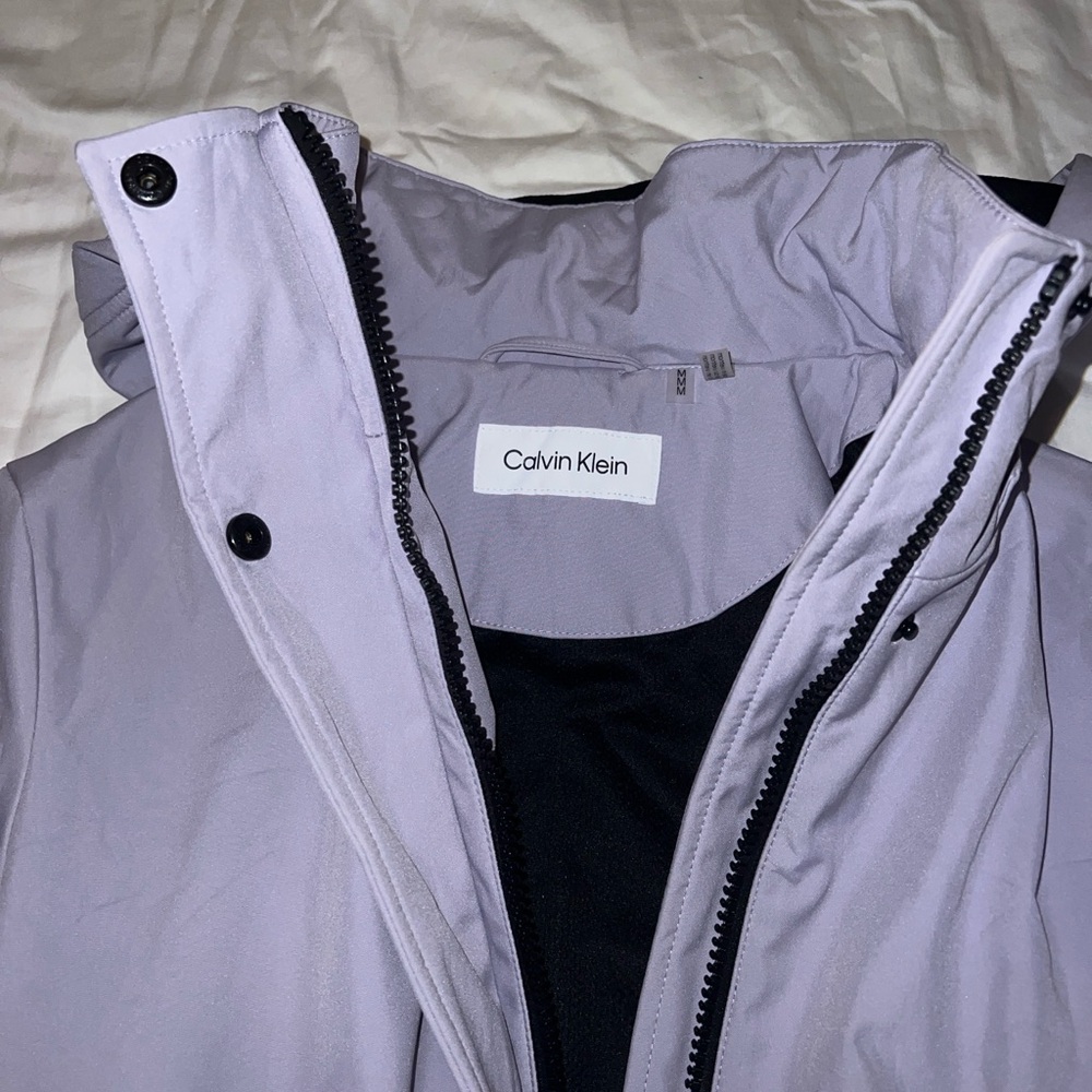 Calvin Klein Trenchcoat Windbreaker Size Medium